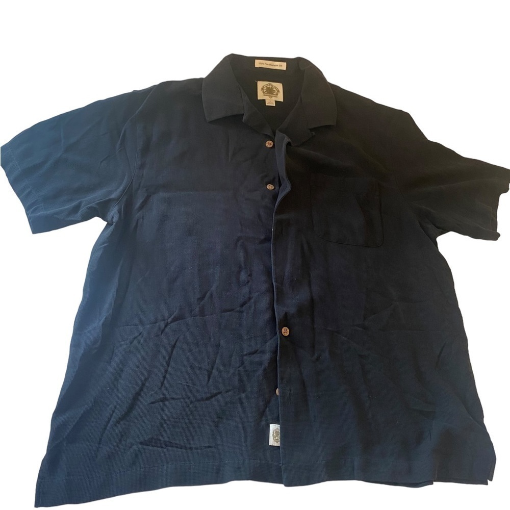 TOMMY Bahama washable Silk shirt size Large